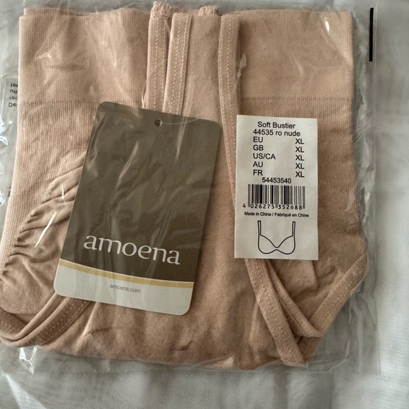 Amoena soft bustier bra/bralette (no pocket) NWT - Size XL but RUNS SMALL - Picture 2 of 5